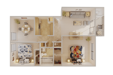 Woodlake Park Cypress 1073 Floor Plan